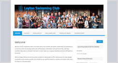 Desktop Screenshot of leytonswimmingclub.co.uk